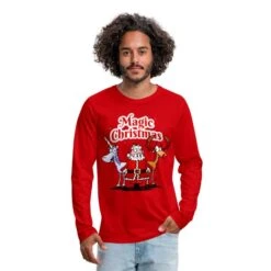 Magic Christmas Unicorn Red