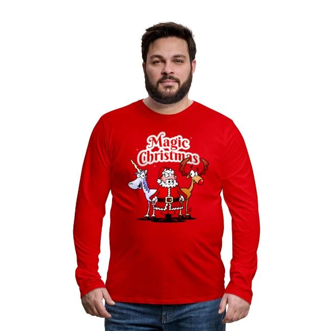 Magic Christmas Unicorn Red - Image 7