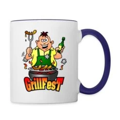 Grillfest White/Cobalt Blue