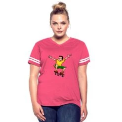 Skateboard Vintage Pink/White