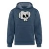 Skull Heather Navy