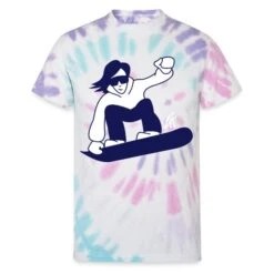 Snowboard Pastel Spiral