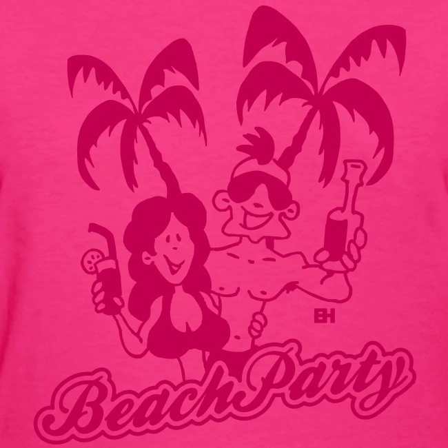 Gildan Beach Party Fuchsia - Image 2