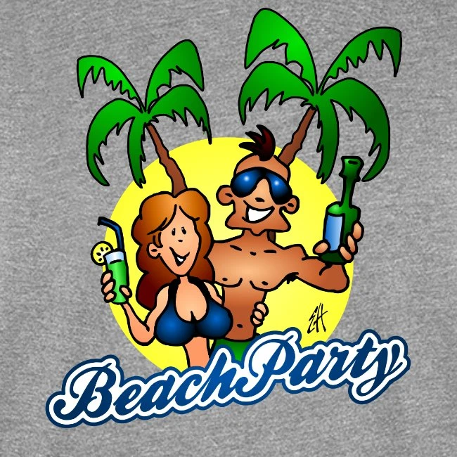 Beach Party Heather Grey - Image 2