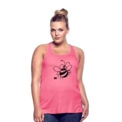 Springtime Bumble Bee Neon Pink