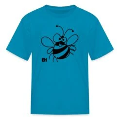 FRUIT OF THE LOOM Springtime Bumble Bee Turquoise