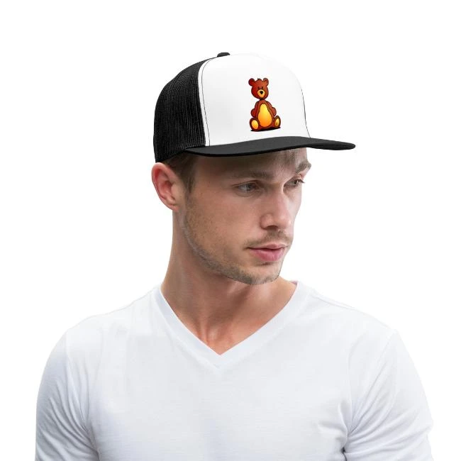 Teddy Bear White/Black - Image 7