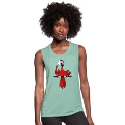 Chatting Parrot Dusty Mint Blue