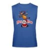 Merry Christmas - Reindeer Dances On Santa Claus Royal Blue