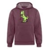 Dinosaur Heather Burgundy