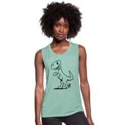 Tyrannosaurus Rex Dusty Mint Blue