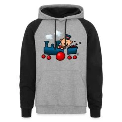 Jerzees Train Heather Gray/Black