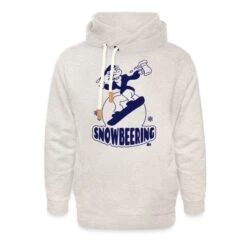 Snowbeering Or Snowboarding Heather Oatmeal