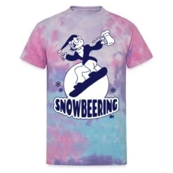 Snowbeering Or Snowboarding Cotton Candy