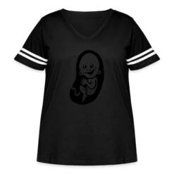 Pregnant Black/White